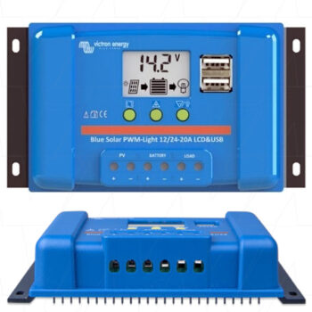 Соларен контролер Victron BlueSolar PWM LCD&USB 12/24V
